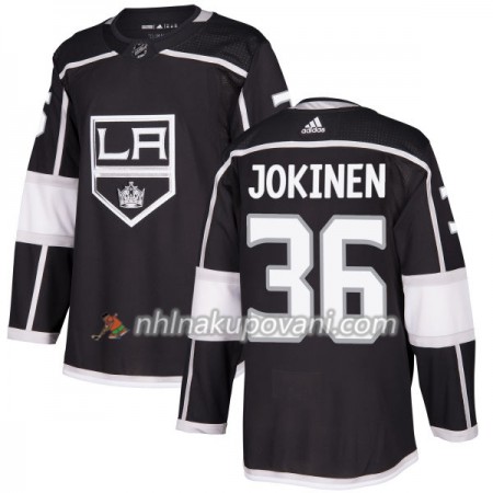 Los Angeles Kings Dresy Jussi Jokinen 36 Adidas 2017-2018 Černá Authentic - Pánské